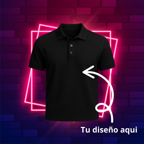 2.1 Playera 100% personalizada Tipo Polo con serigrafia
