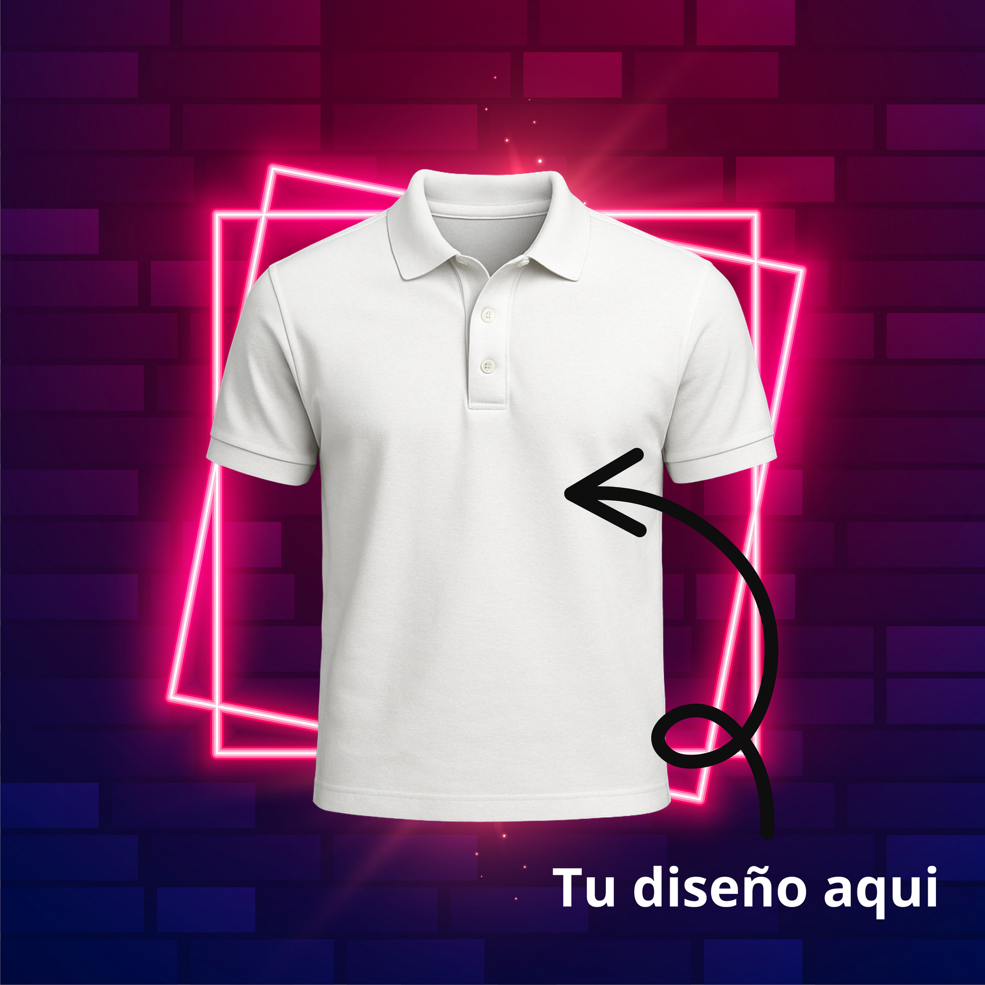 2.1 Playera 100% personalizada Tipo Polo con serigrafia
