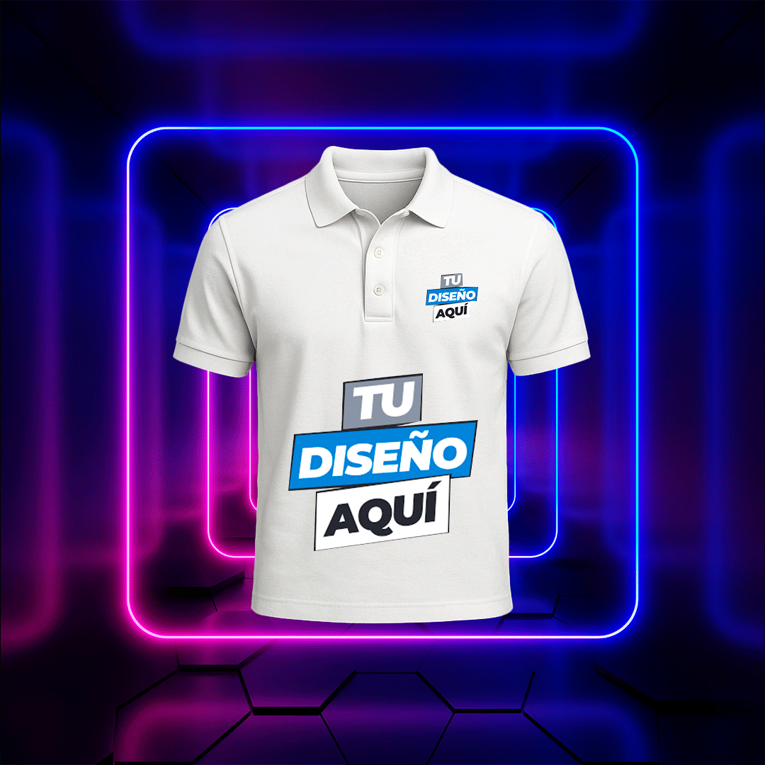 2. Playera 100% Personalizada Tipo Polo Sin Limite De Colores