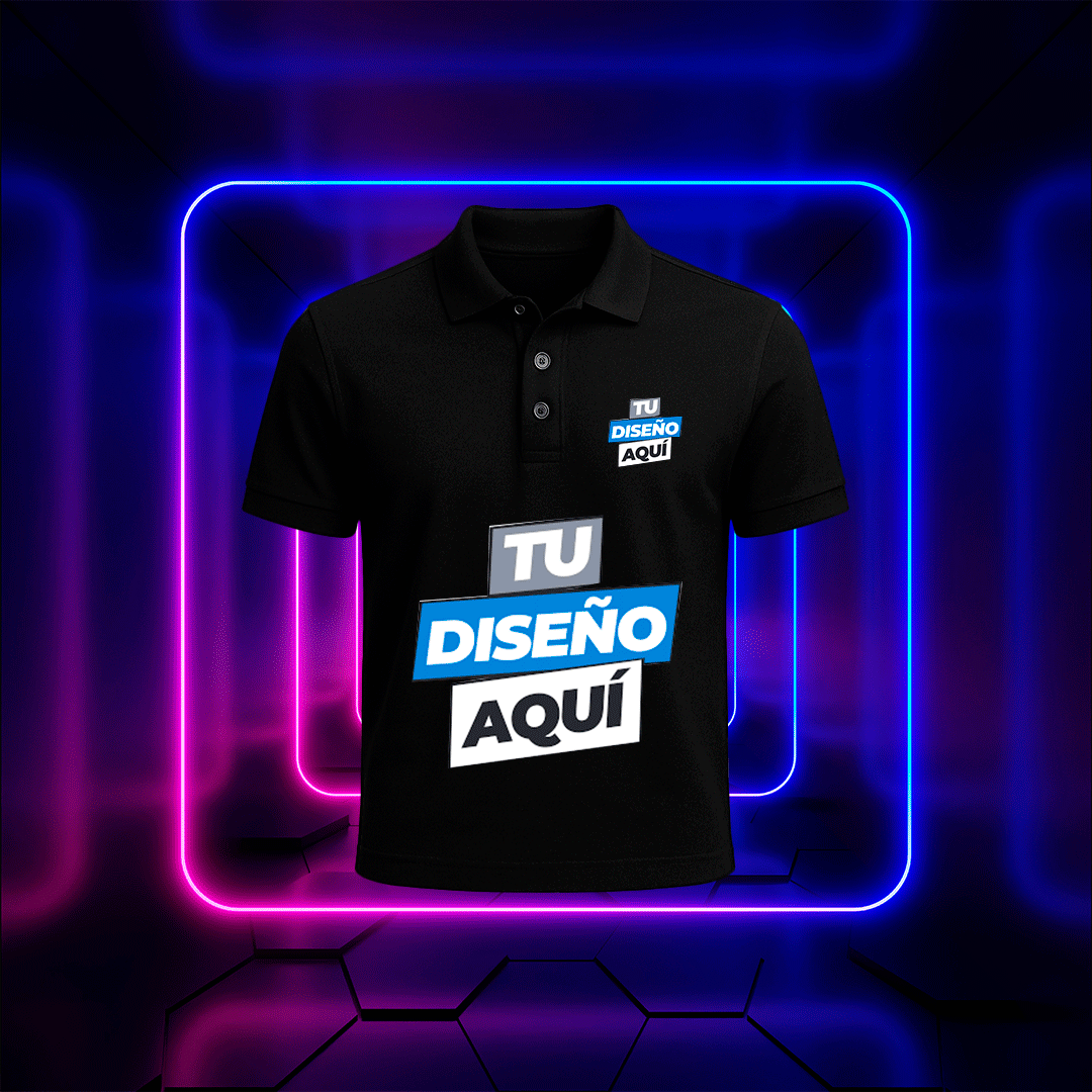 2. Playera 100% Personalizada Tipo Polo Sin Limite De Colores